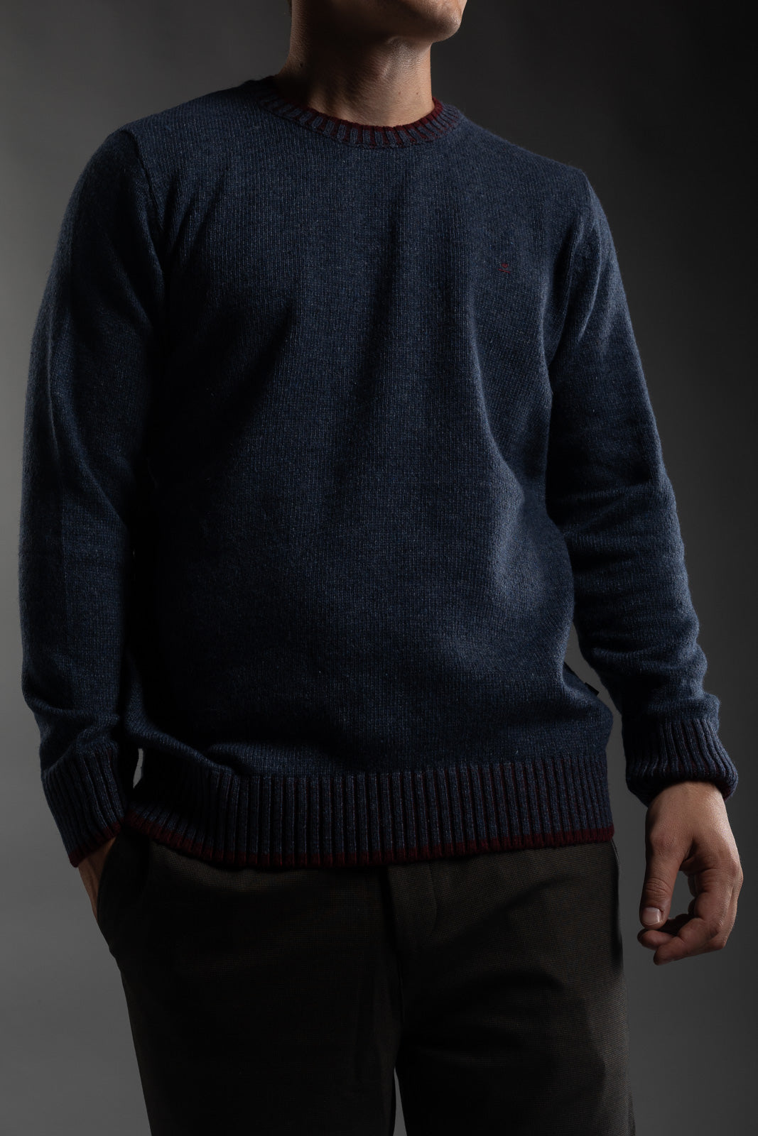 Μπλούζα Πλεκτή Dash&Dot - Μπλέ