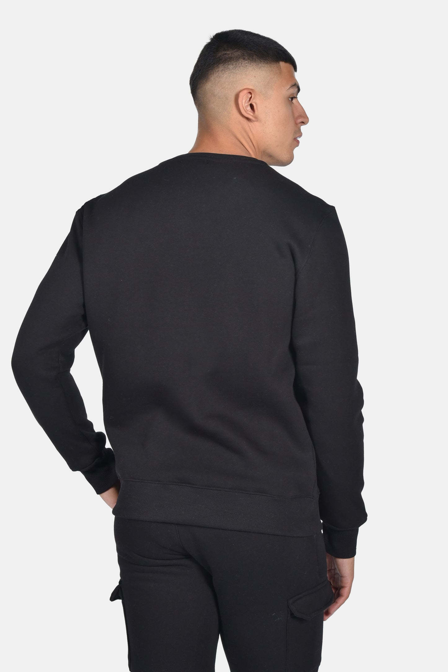 Μπλούζα Φούτερ Clever - Μαύρη