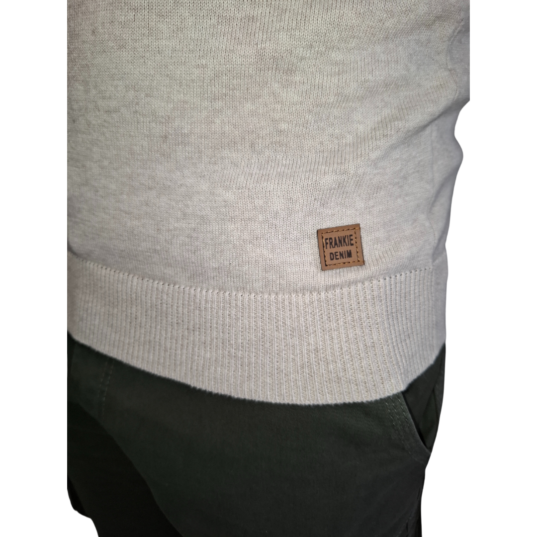 Μπλούζα FRANKIE DENIM - Εκρού