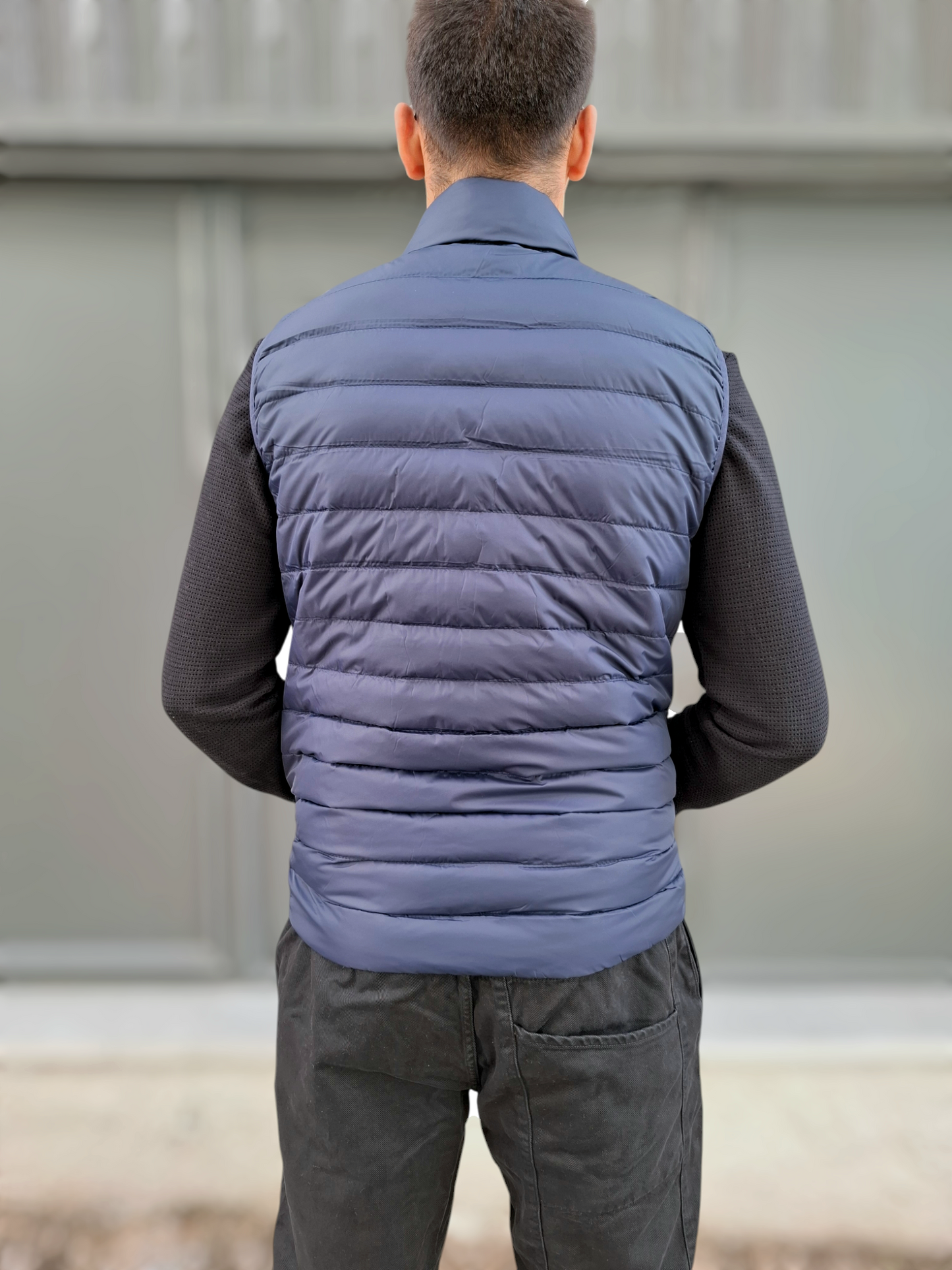 Μπουφάν Αμάνικο Slim Fit Beluomo - Indigo