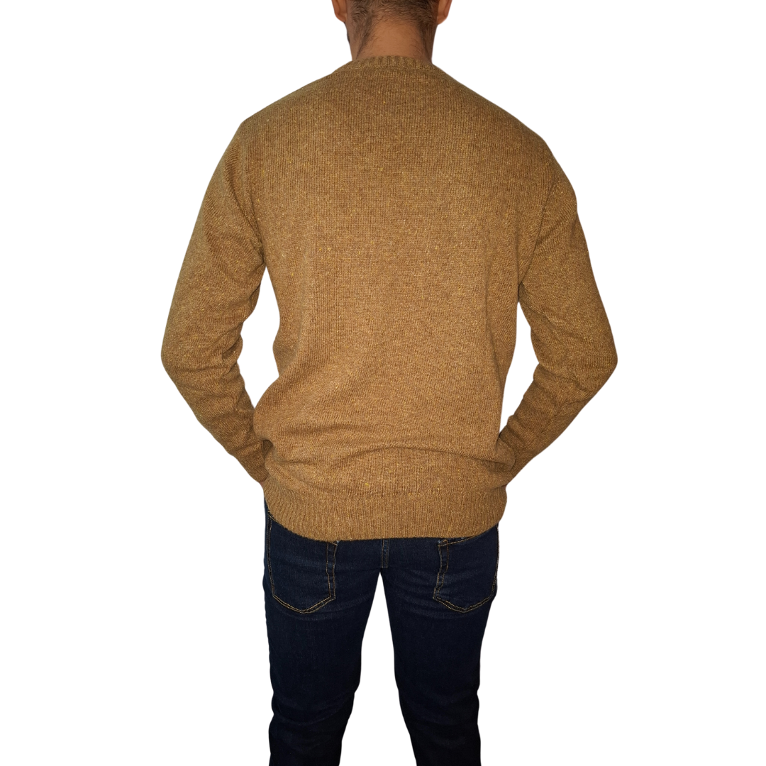 Πουλόβερ Μάλλινο BISSARO - Σαφράν