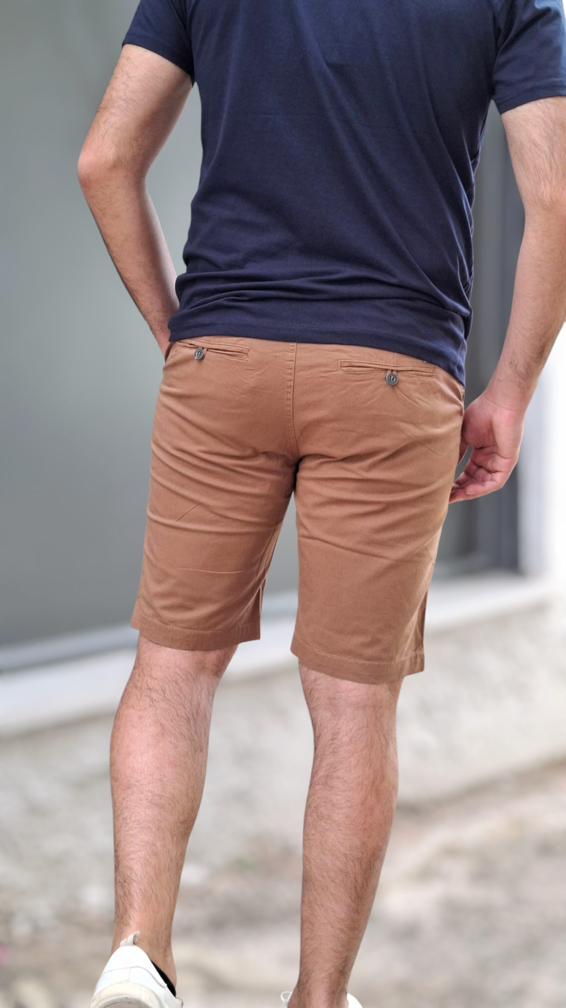 Chino Βερμούδα Frankie Denim Regular Fit - Ταμπά