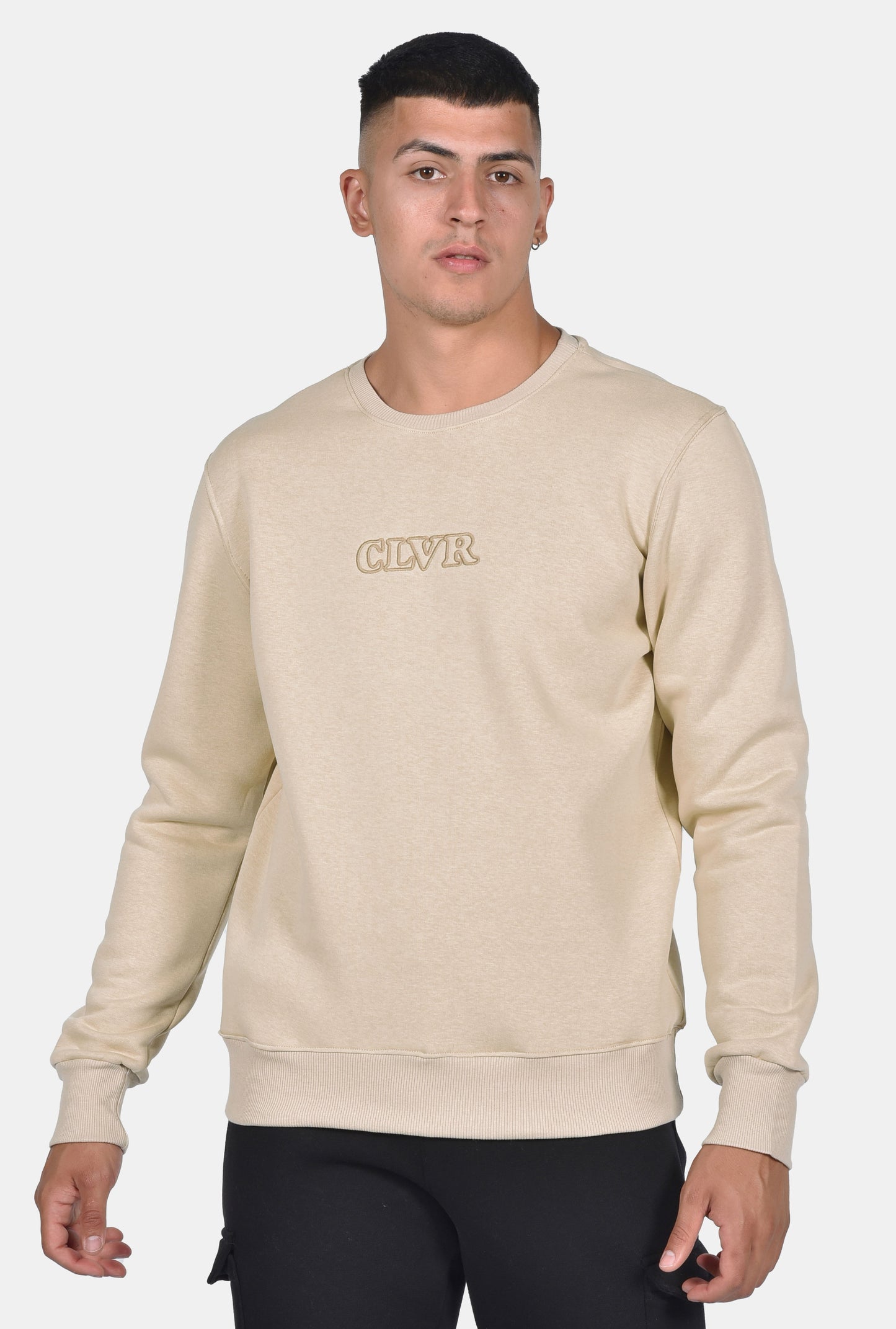 Μπλούζα Φούτερ Clever - Μπεζ