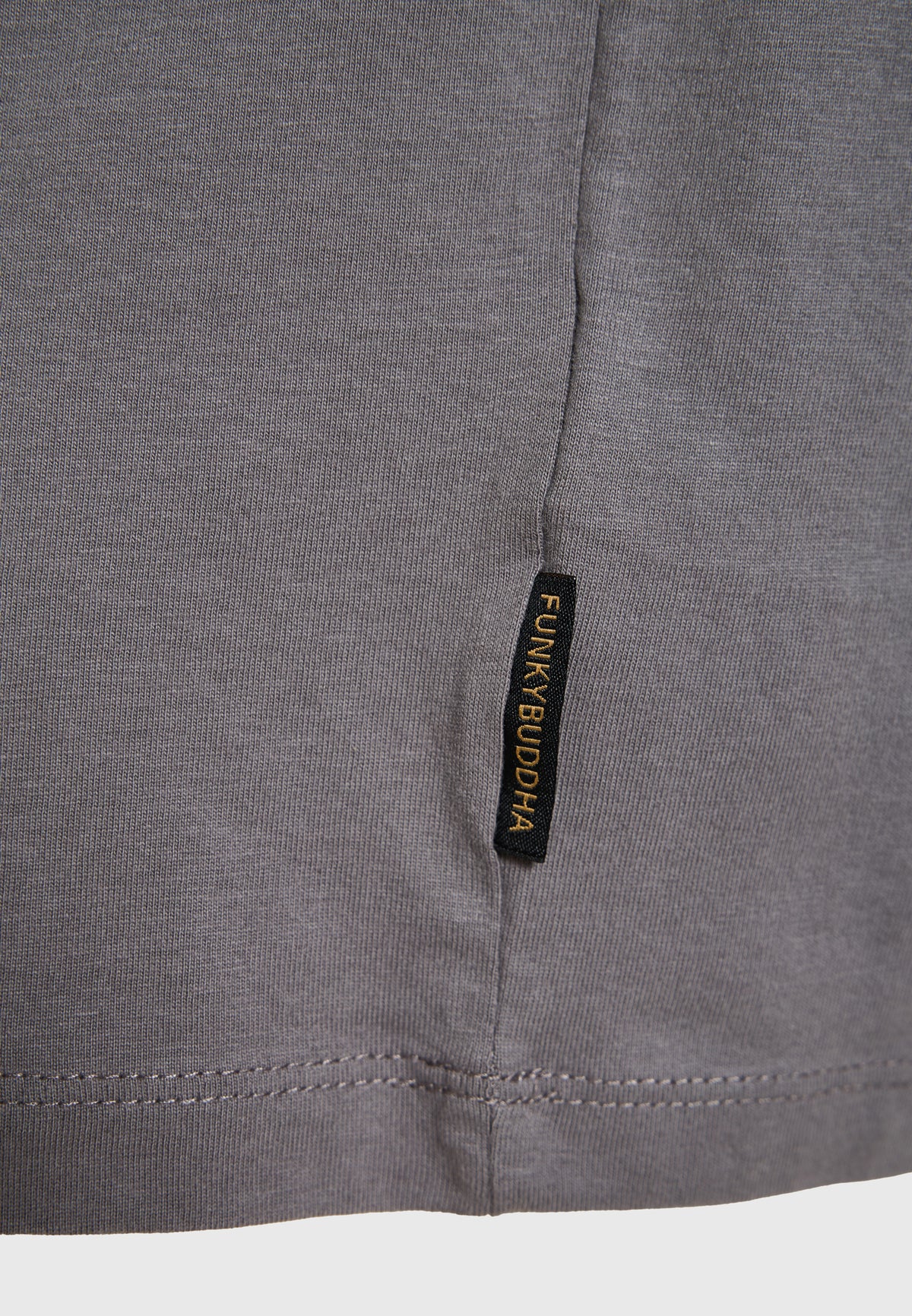 Ανδρική longsleeve Μπλούζα Funky Buddha Γκρί