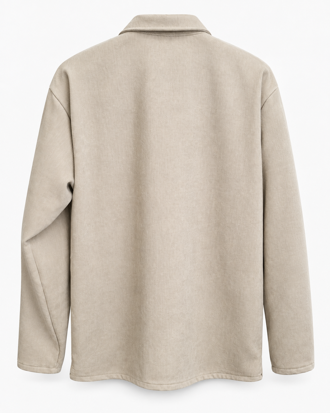 Ανδρικό Overshirt Πουκάμισο New wave Μπέζ