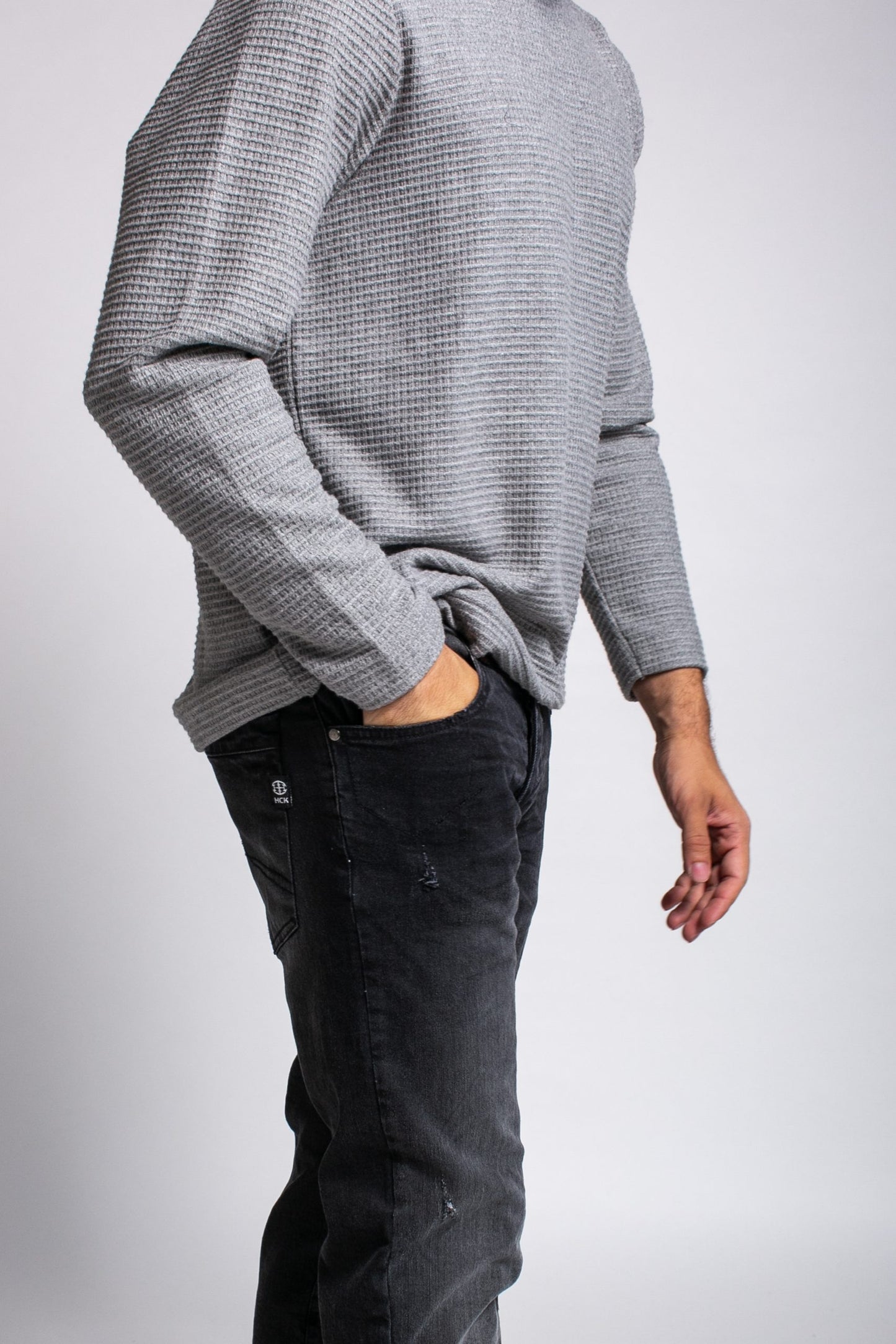 Μπλούζα Waffle Hackers - Γκρί