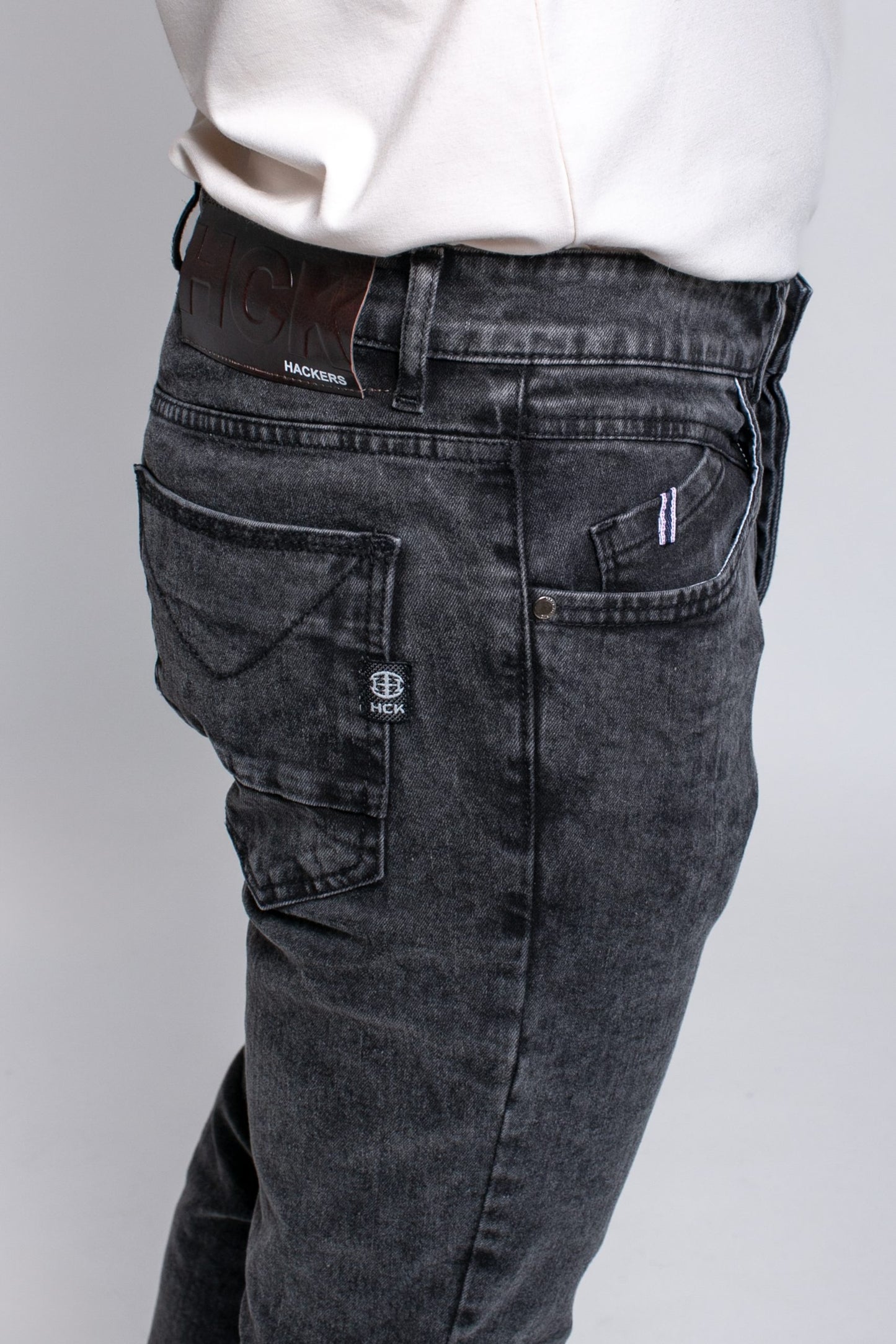 Παντελόνι Hackers Power Black Jeans