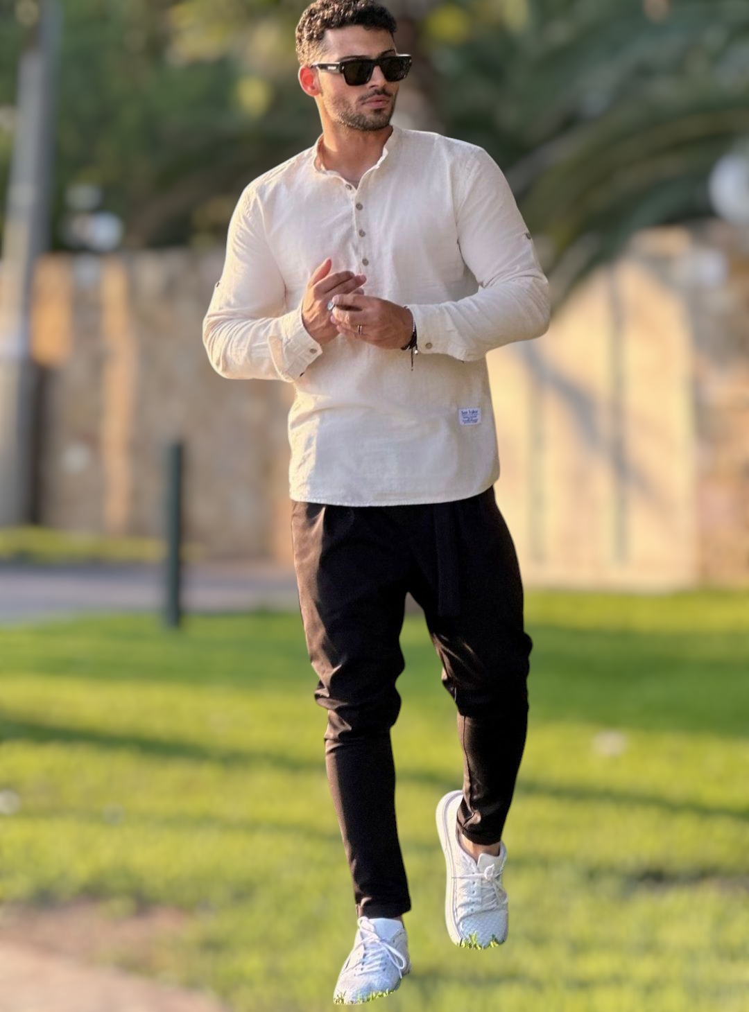 Πουκαμίσα Λινό Como - Μπεζ