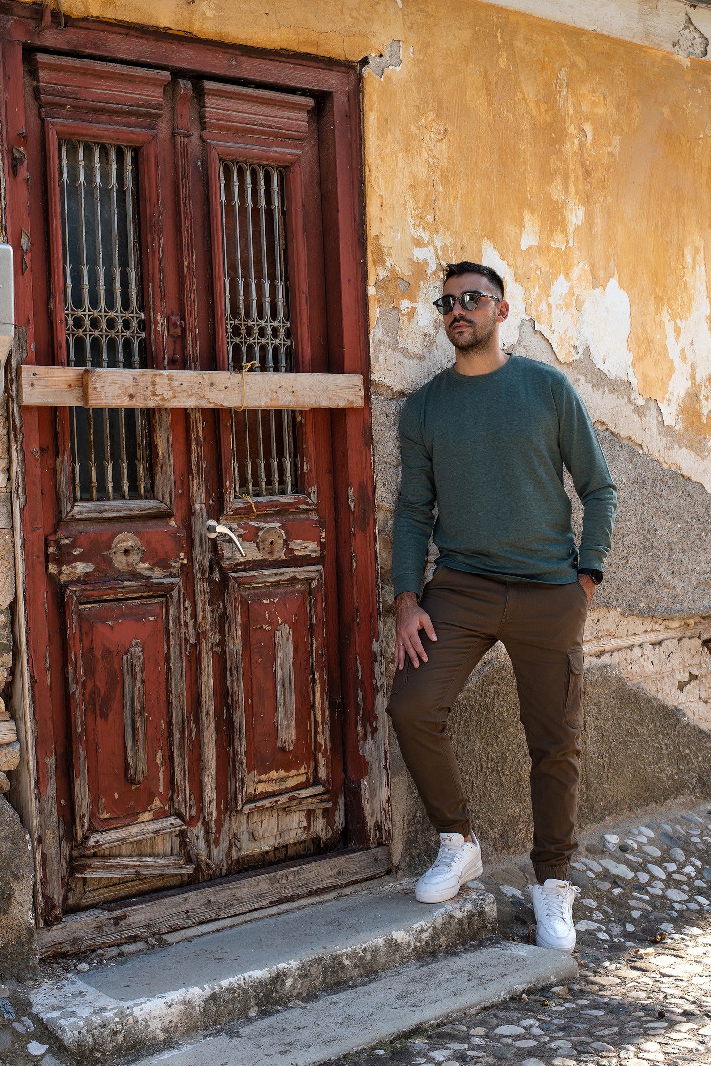 Παντελόνι Cargo Με Λάστιχο Vanhipster - Καφέ