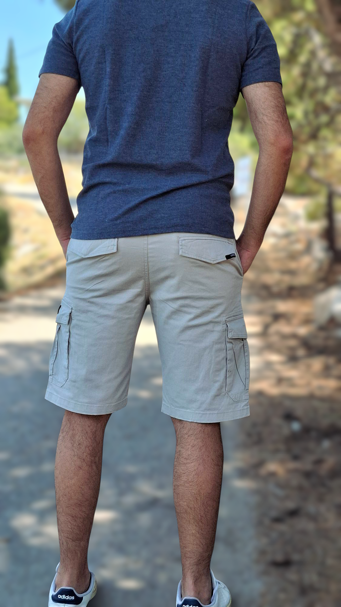 Cargo Βερμούδα Desert Utility - Γκρι Πάγου