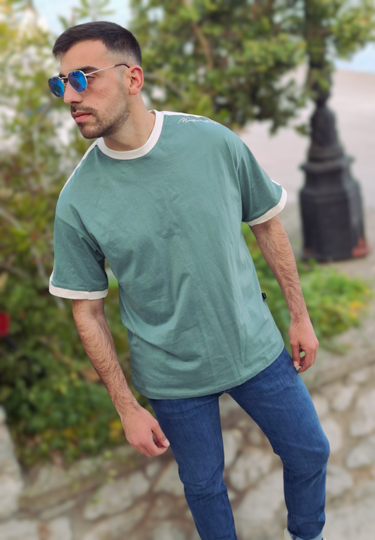 T-Shirt Modern Line - Μέντα