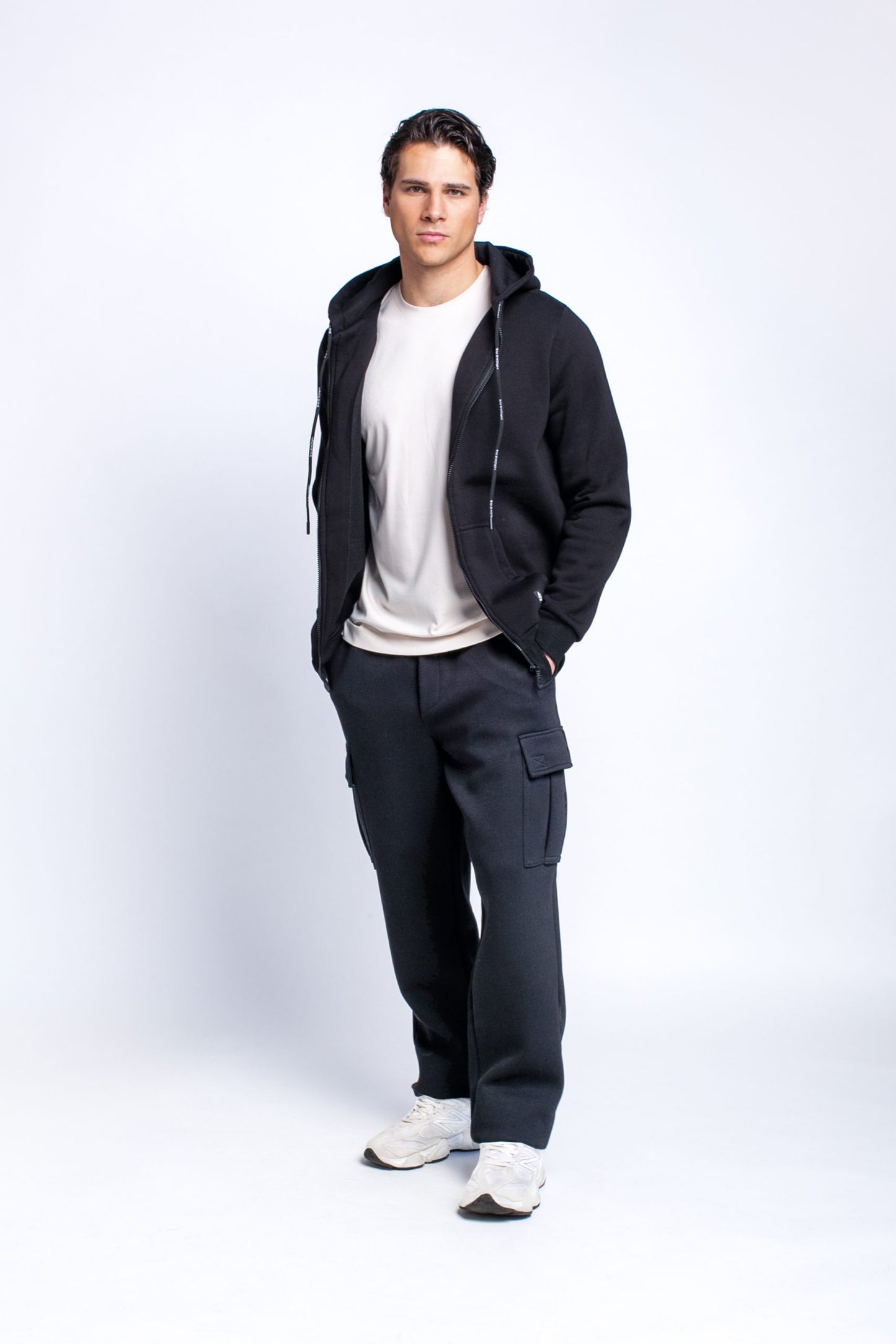 Ζακέτα Classic Φούτερ Hackers - Μαύρο