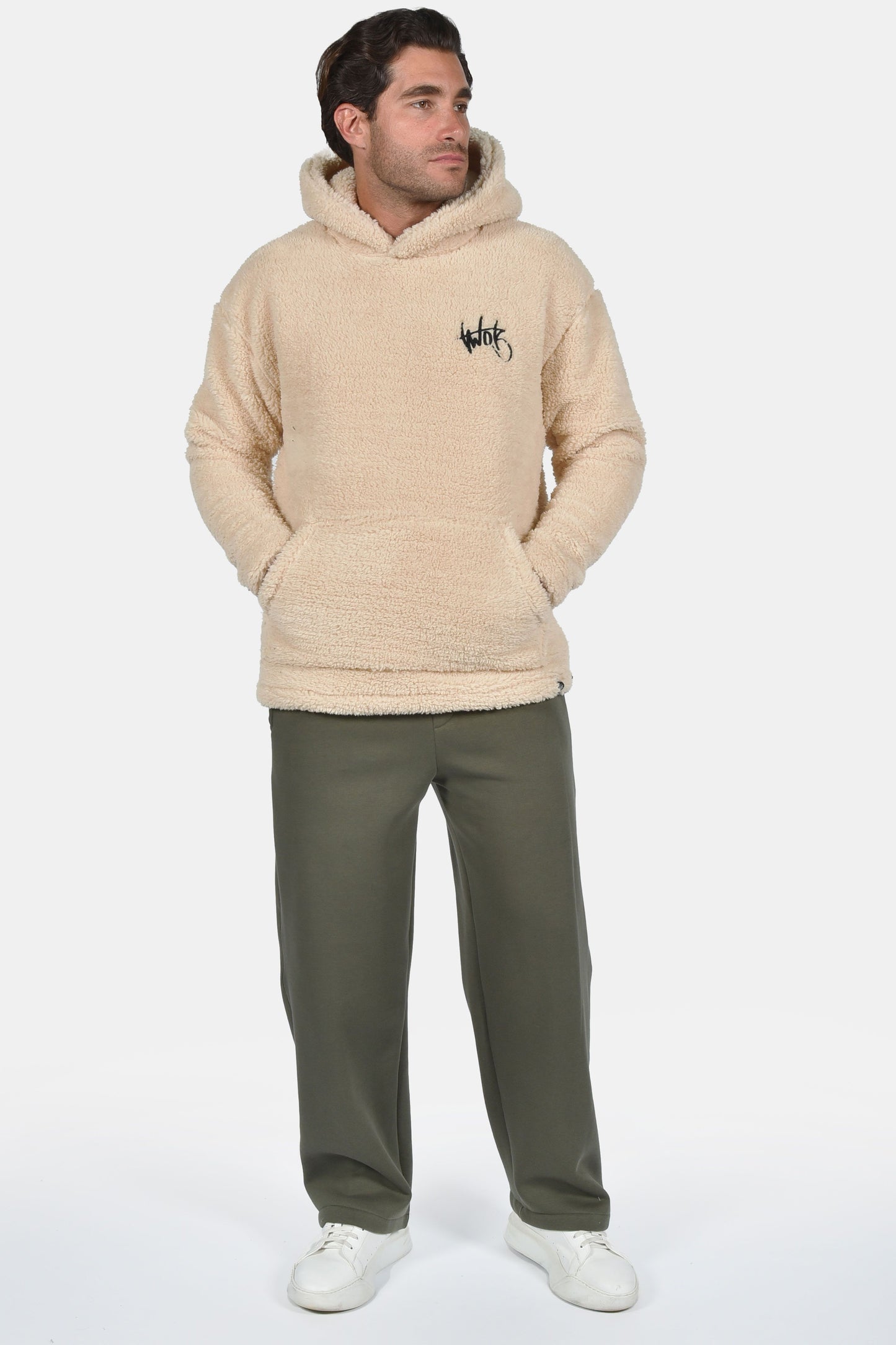 Φούτερ Γουνάκι Two Brothers - Μπέζ