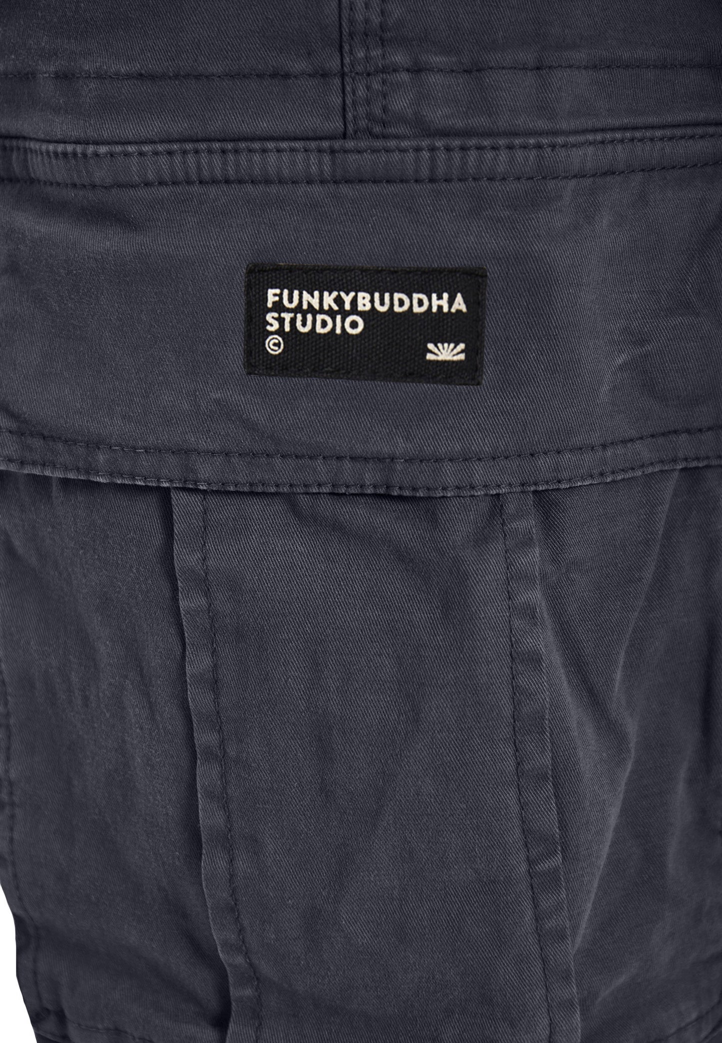 Ανδρική Cargo Βερμούδα Funky Buddha Navy