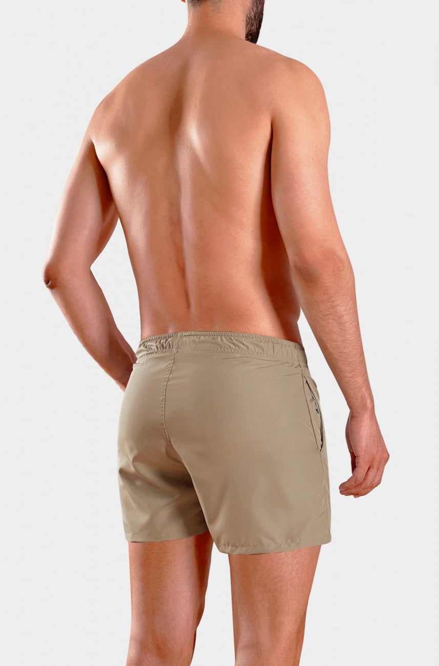 Μαγιό Fred Plain - Μπεζ