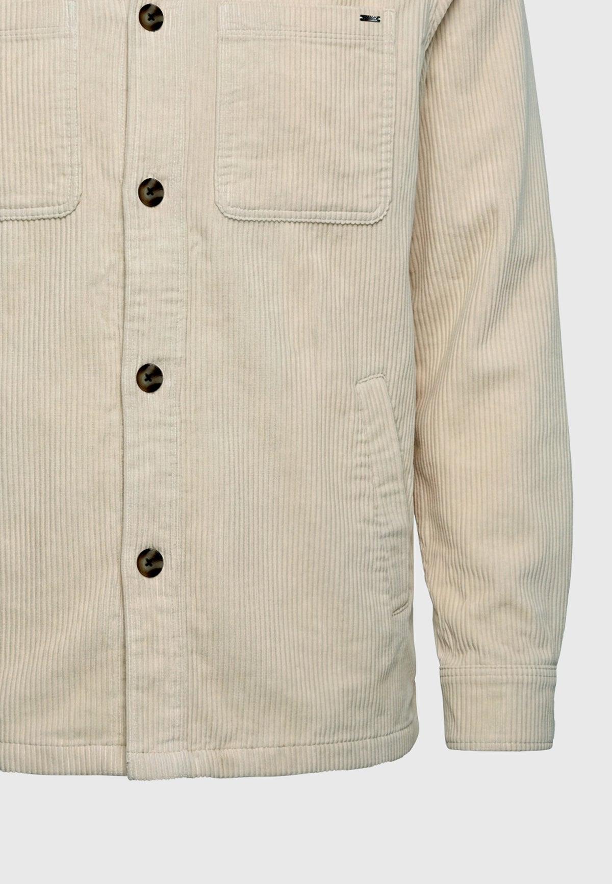 Ανδρικό Κοτλέ Overshirt Funky Buddha με Τσέπες