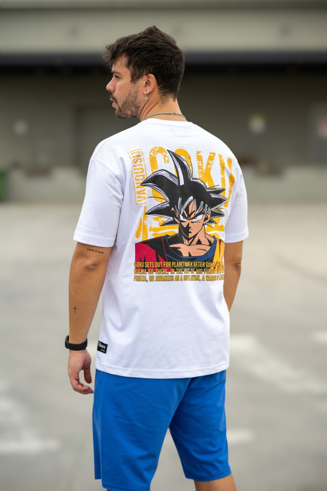 T-Shirt Dragon Logo - Λευκό