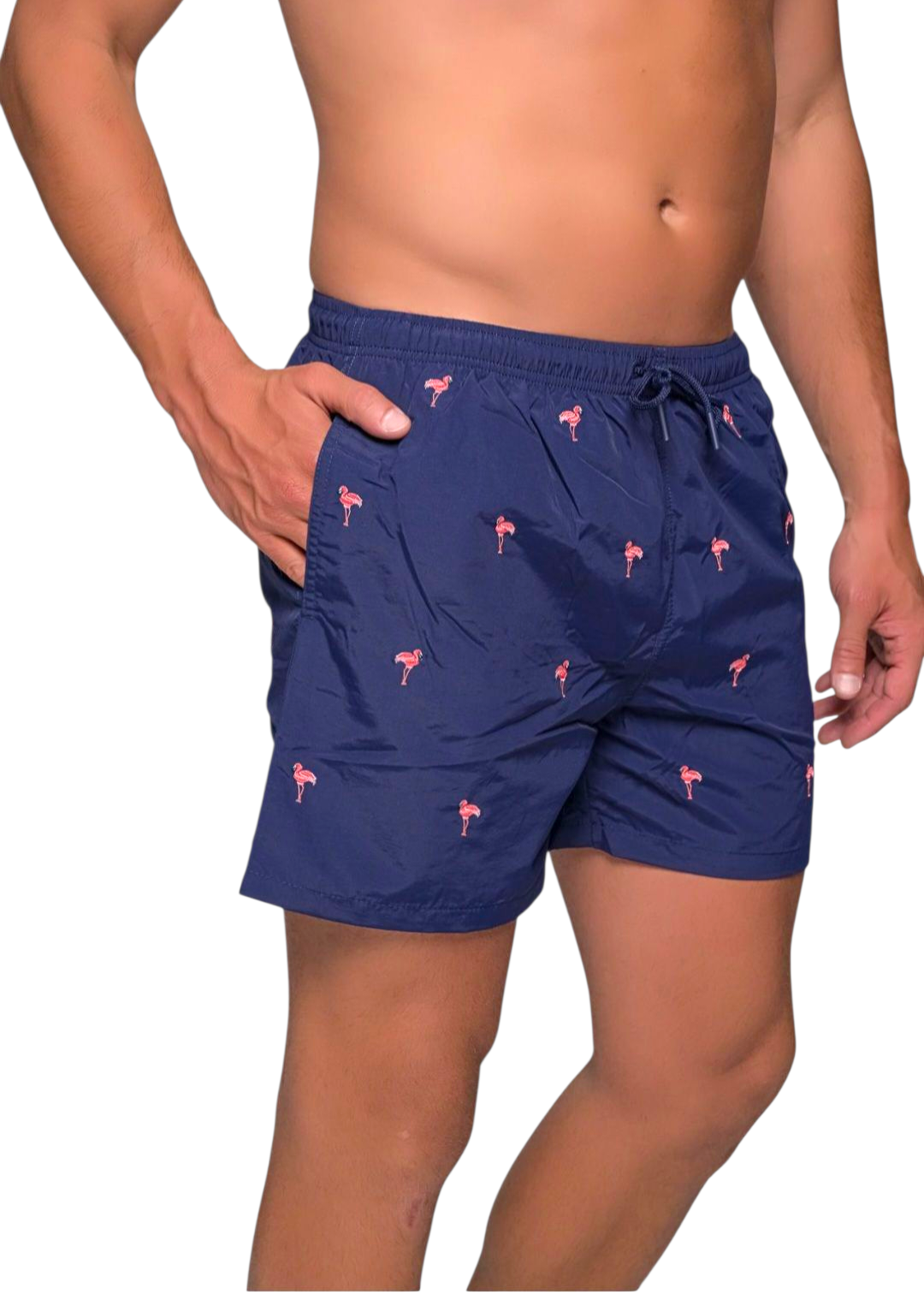 Μαγιό Flamingo - Μπλέ Σκούρο