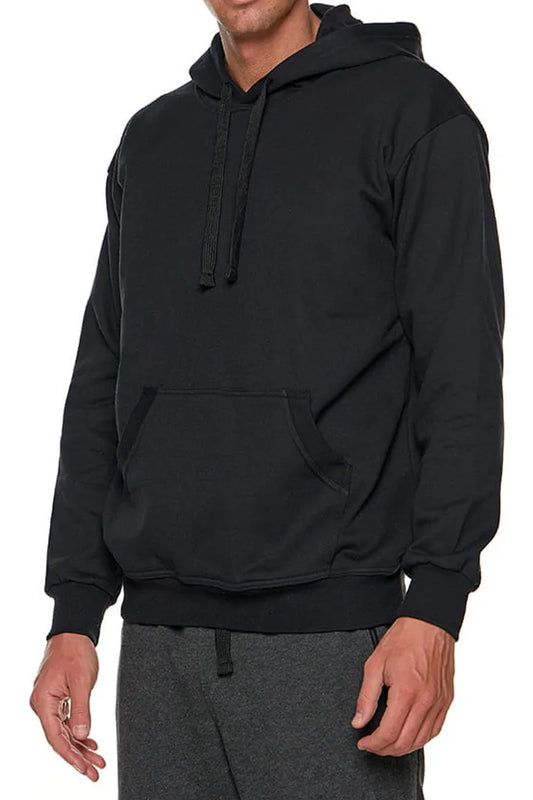 Basic Hoodie BODY MOVE - Μαύρο
