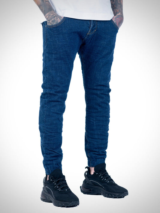 Παντελόνι Jean Scapegrace Slim Fit Λάστιχο - Μπλε