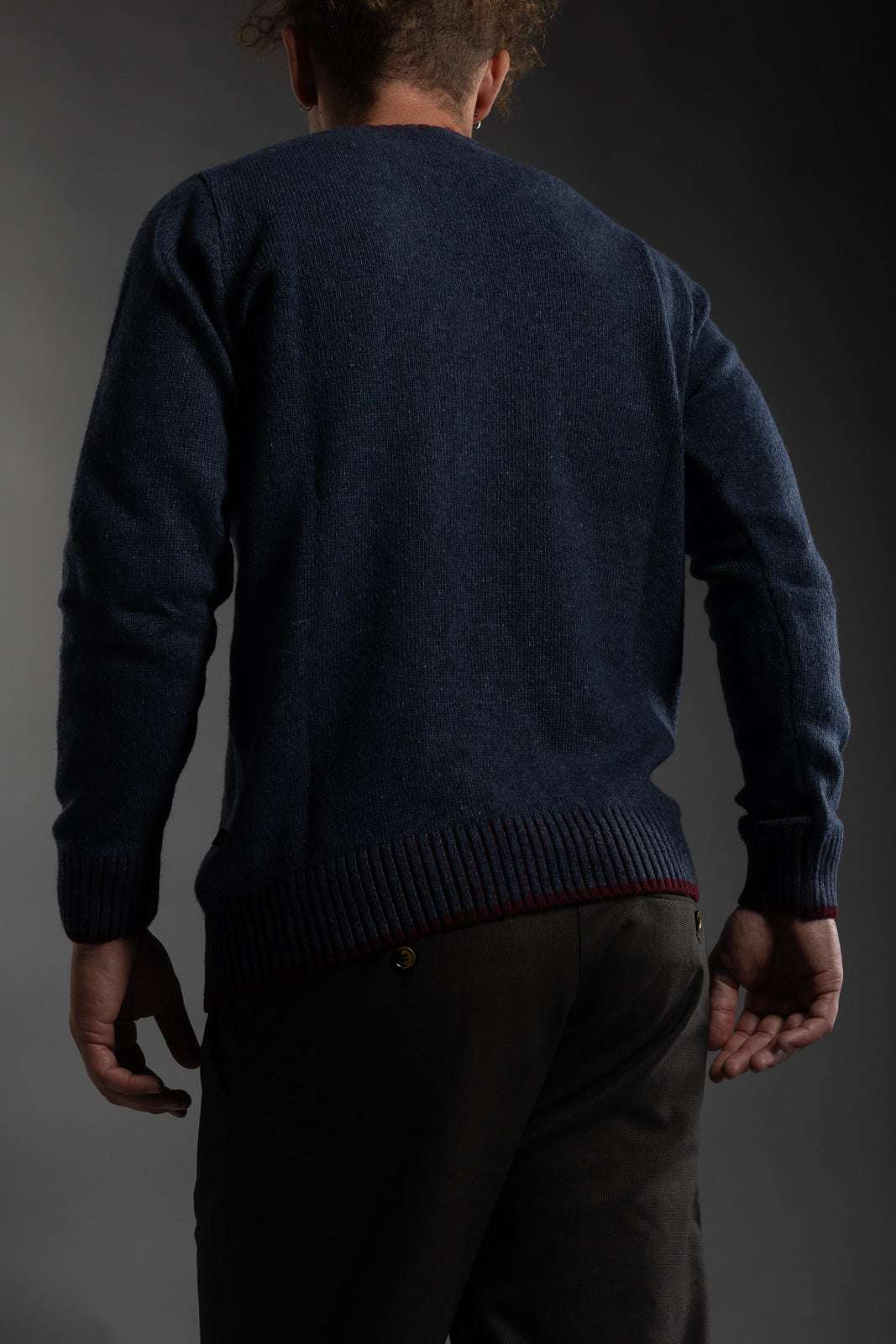 Μπλούζα Πλεκτή Dash&Dot  - Μπλέ