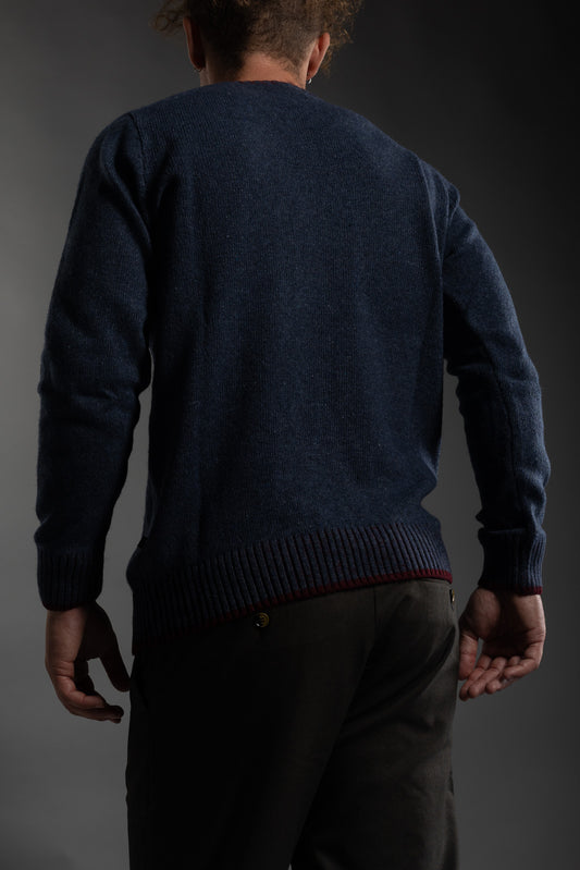 Μπλούζα Πλεκτή Dash&Dot  - Μπλέ