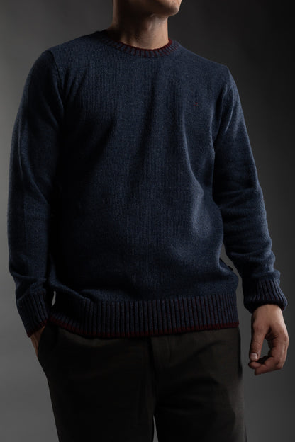 Μπλούζα Πλεκτή Dash&Dot  - Μπλέ