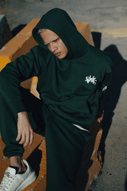 Hoodie Two Brothers Logo - Κυπαρισσί