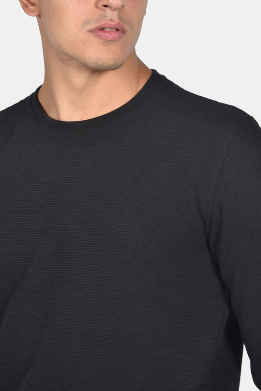 Μπλούζα Μακρυμάνικη Clever - Μαύρη