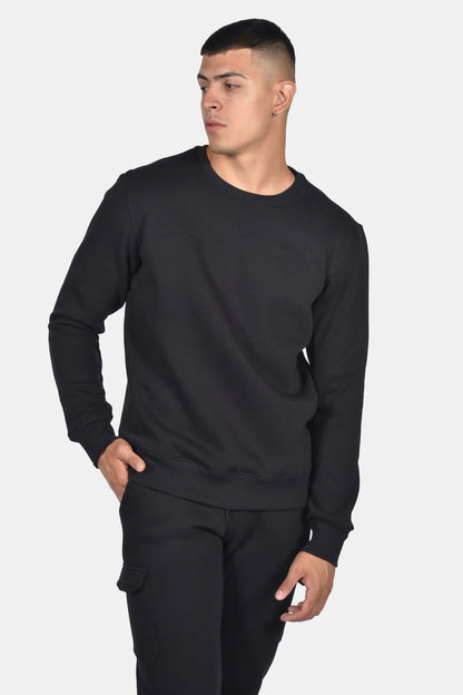 Μπλούζα Φούτερ Clever  - Μαύρη