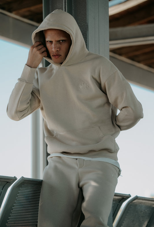 Φούτερ Τρίκλωνο Two Brothers  - Μπέζ