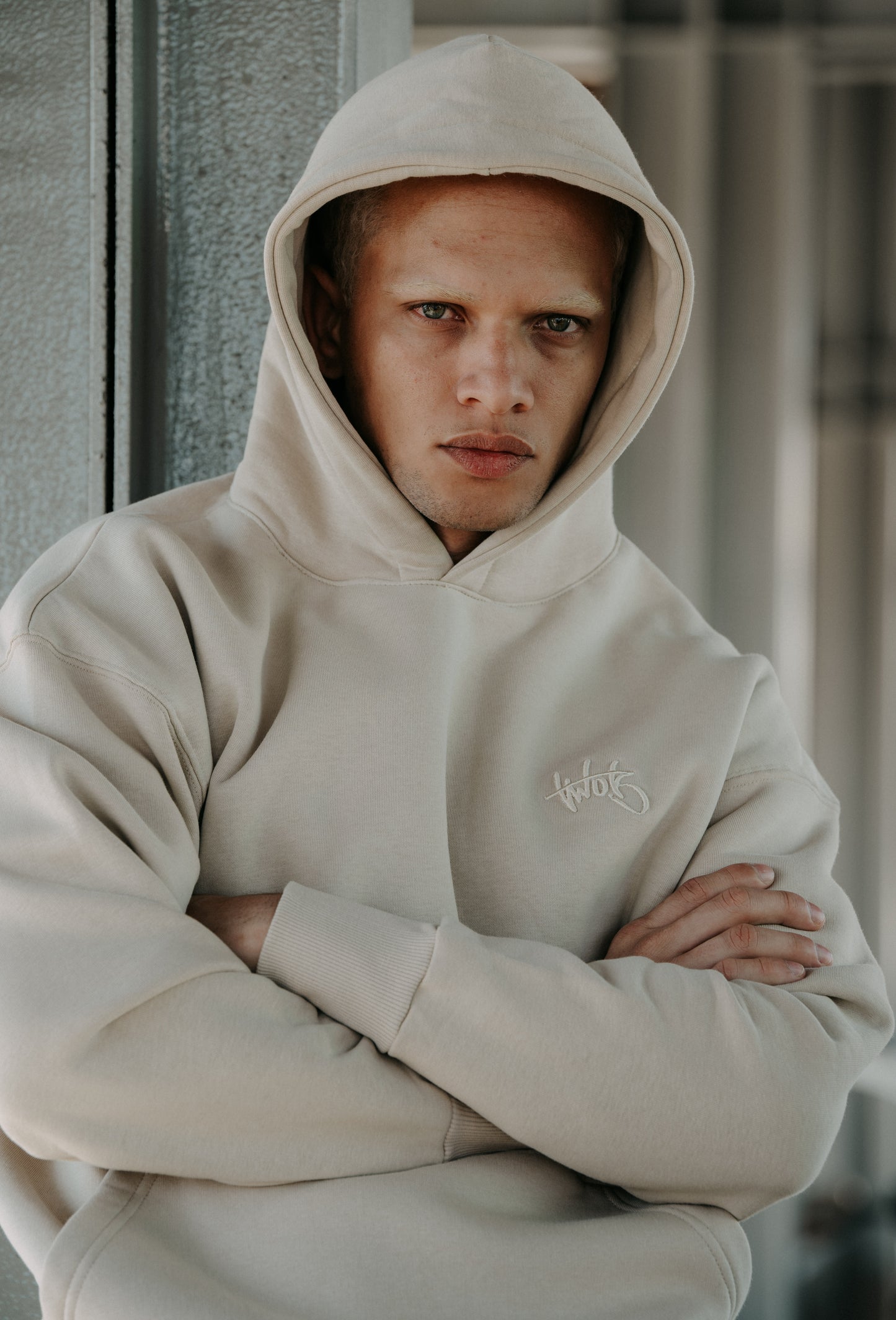 Φούτερ Τρίκλωνο Two Brothers  - Μπέζ