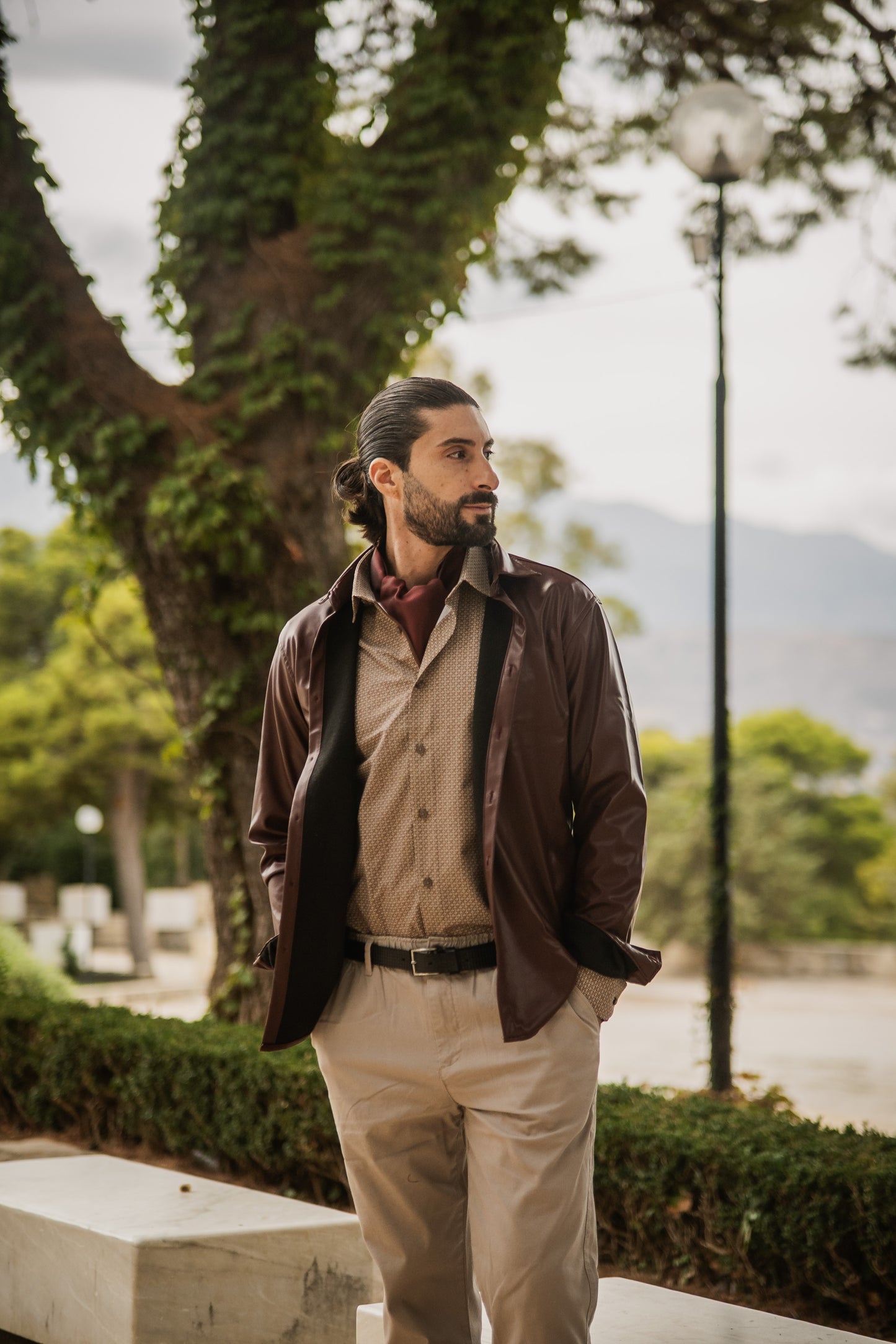 Πουκάμισο Dash&Dot  - Μπέζ