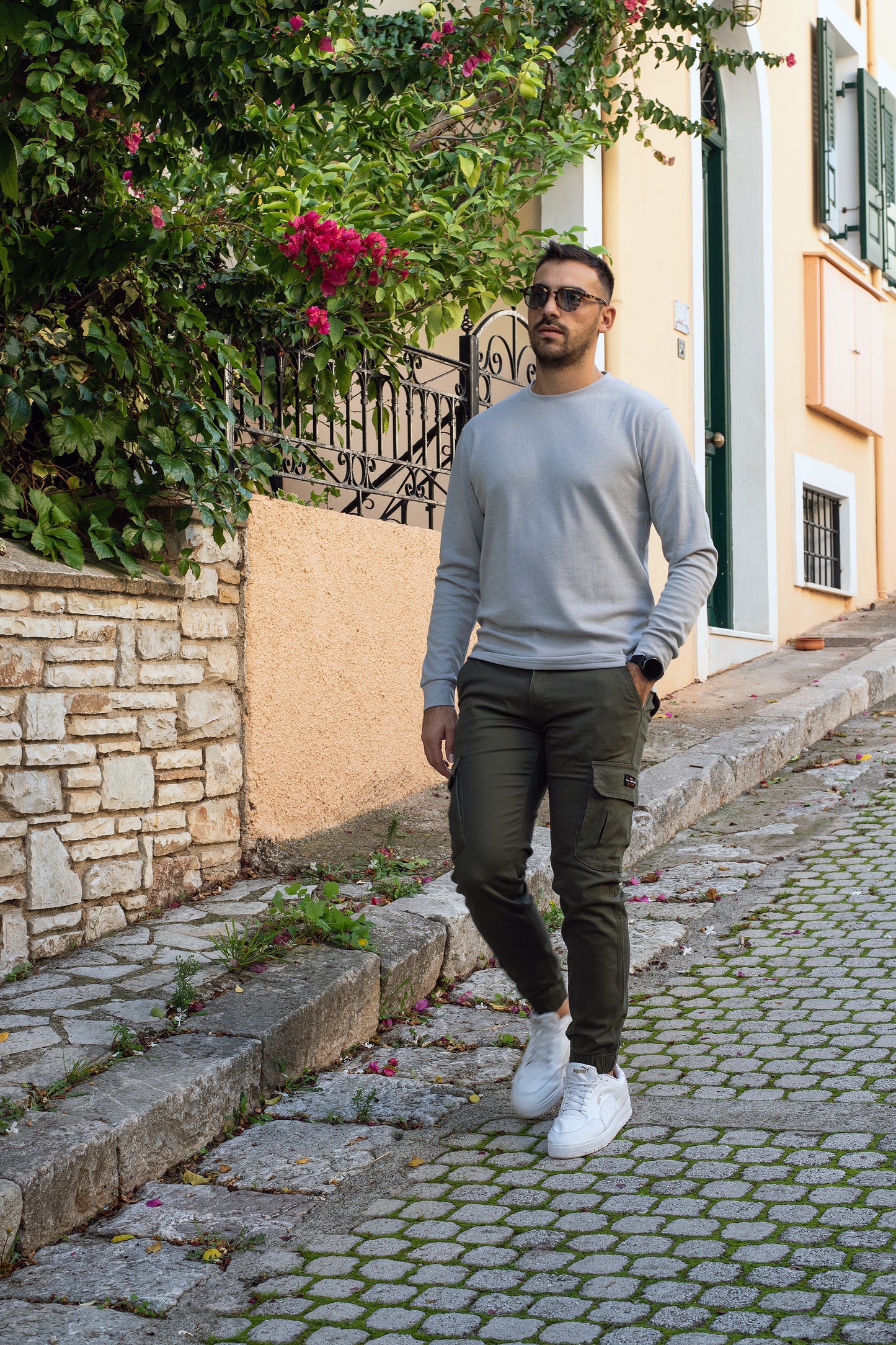 Μακρυμάνικη Μπλούζα Vanhipster - Ice Grey