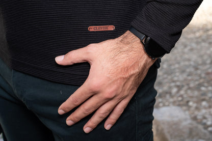 Μπλούζα Μακρυμάνικη Clever - Μαύρη