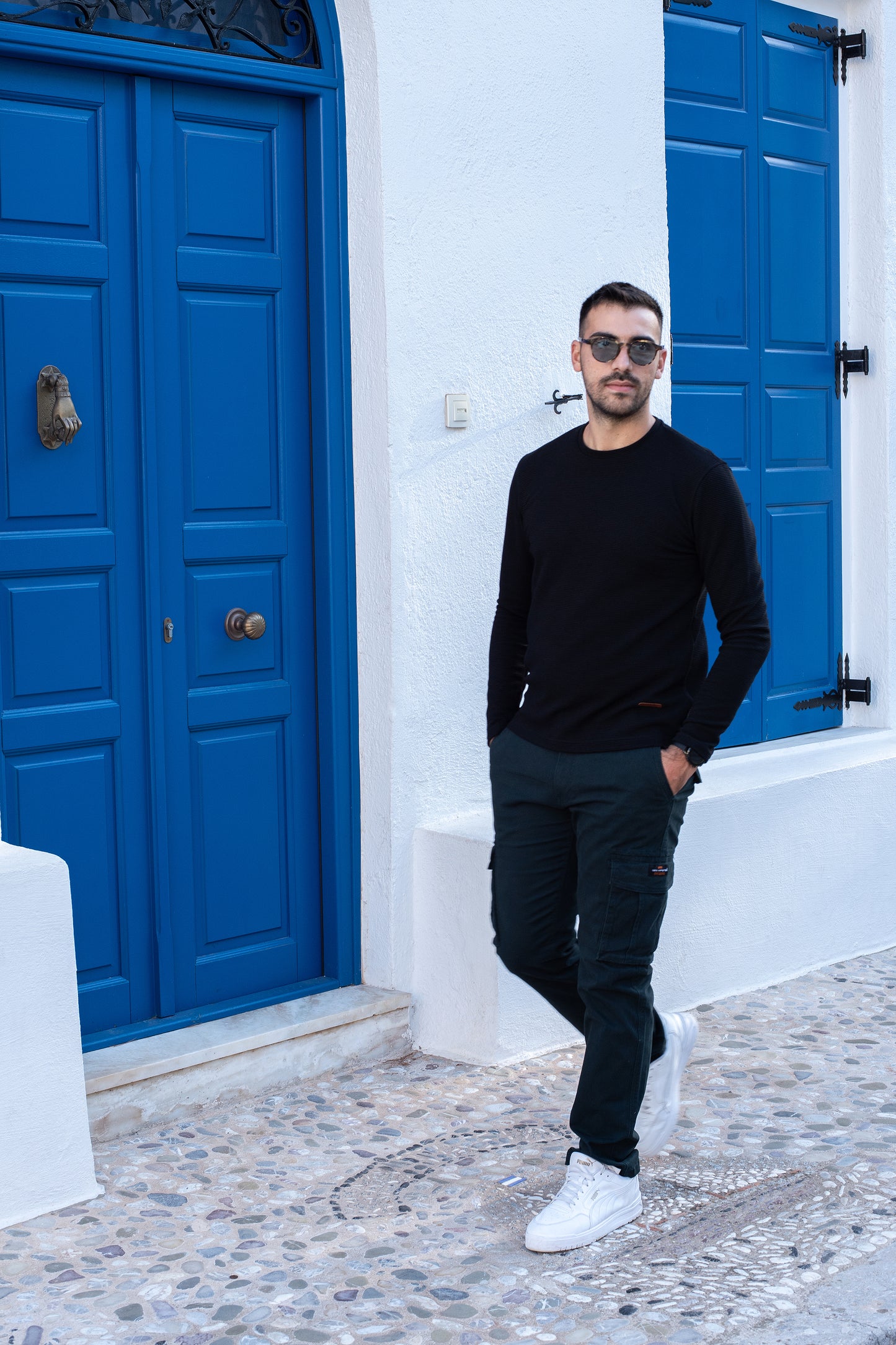 Μπλούζα Μακρυμάνικη Clever - Μαύρη