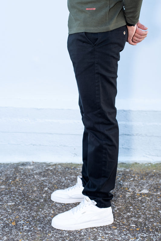 Παντελόνι Chino Vanhipster - Μαύρο