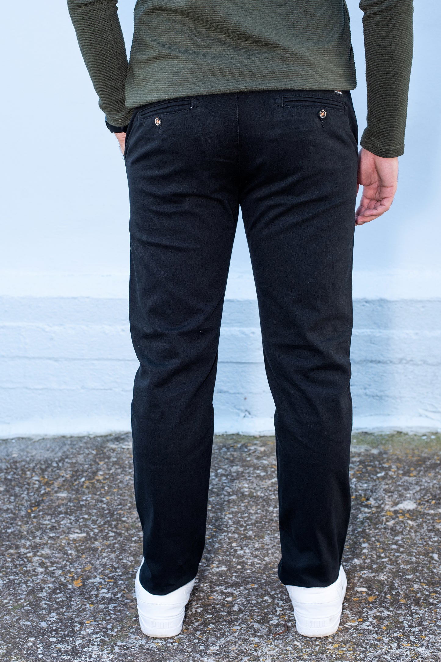 Παντελόνι Chino Vanhipster - Μαύρο