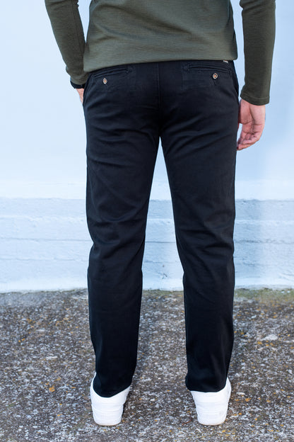 Παντελόνι Chino Vanhipster - Μαύρο
