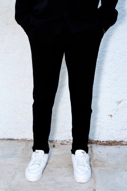 Παντελόνι Chinos Punto Hackers  - Μαύρο