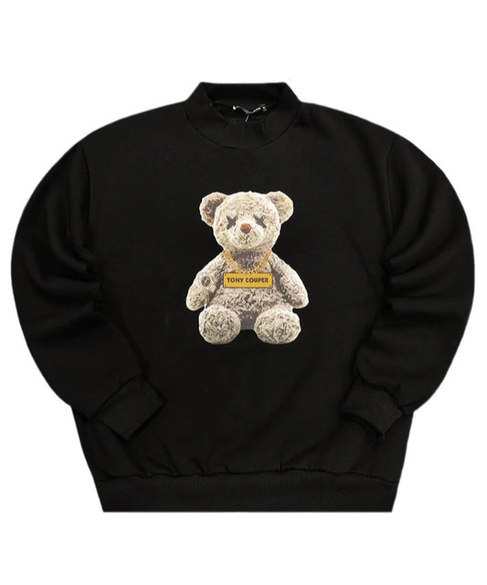Sweatshirt TONY COUPER Bear X Black