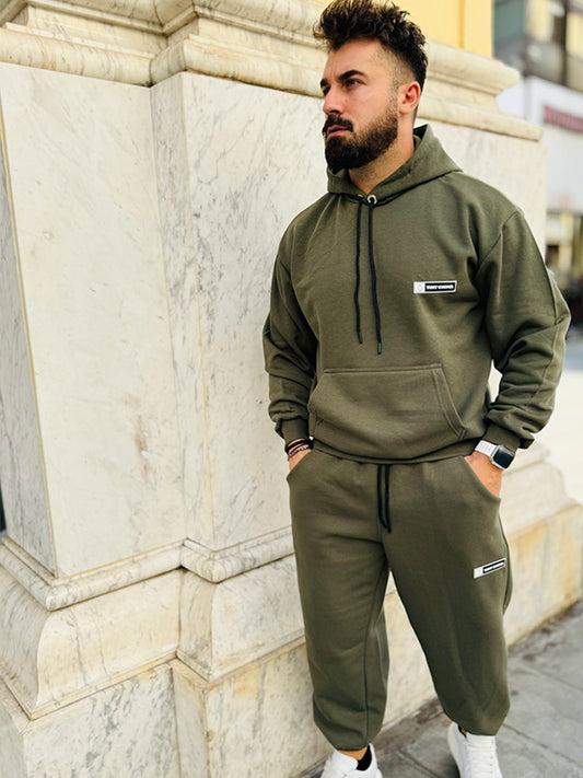 Παντελόνι Φόρμα Loose Fit TONY COUPER - Χακί