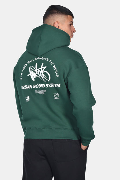 Hoodie Two Brothers Logo - Κυπαρισσί