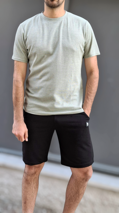 T-Shirt  Waffle - Μέντα