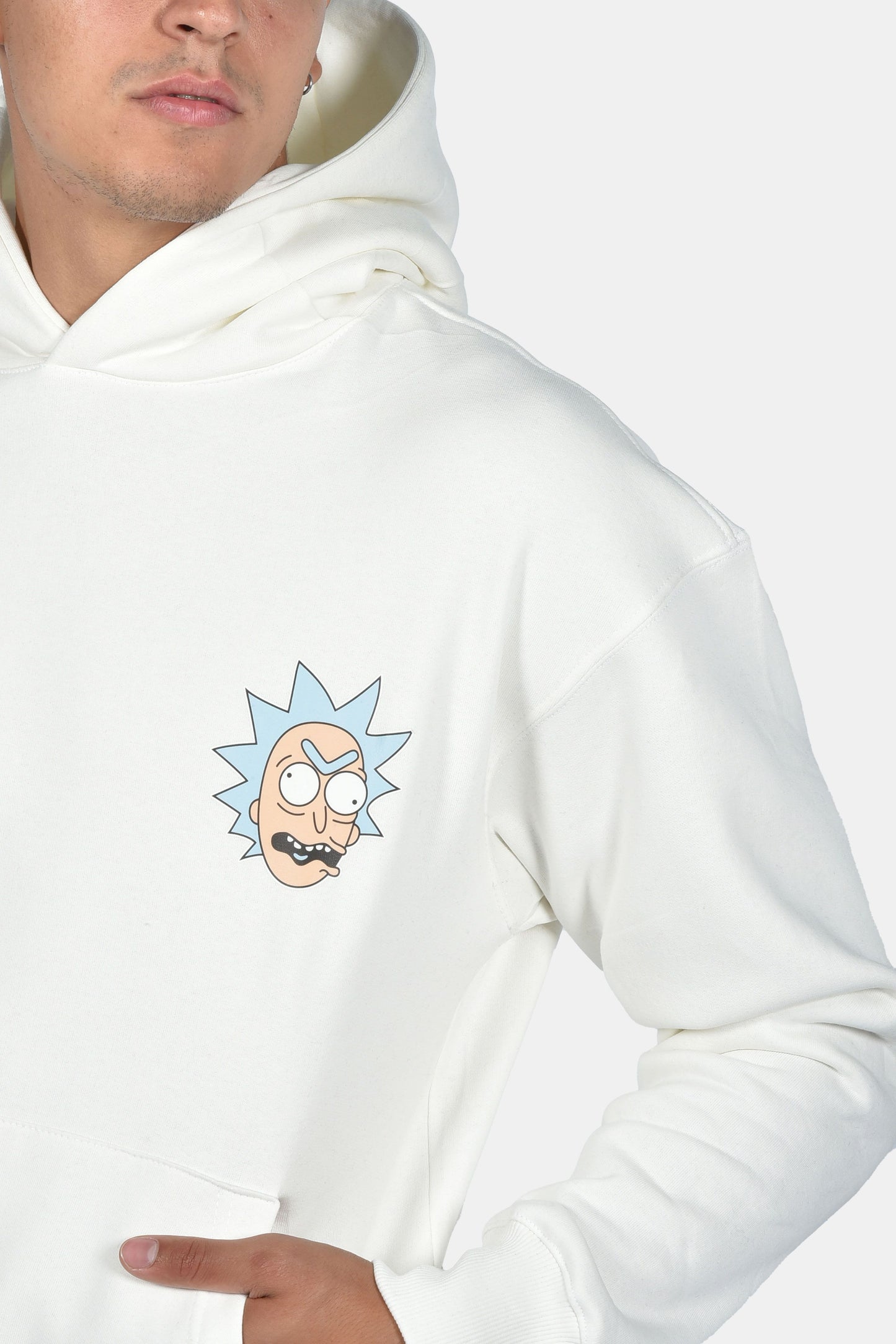 Hoodie Rick and Morty Two Brothers - Λευκό