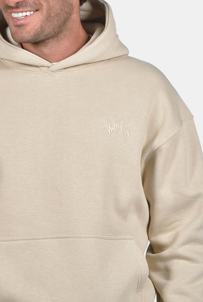 Φούτερ Τρίκλωνο Two Brothers  - Μπέζ