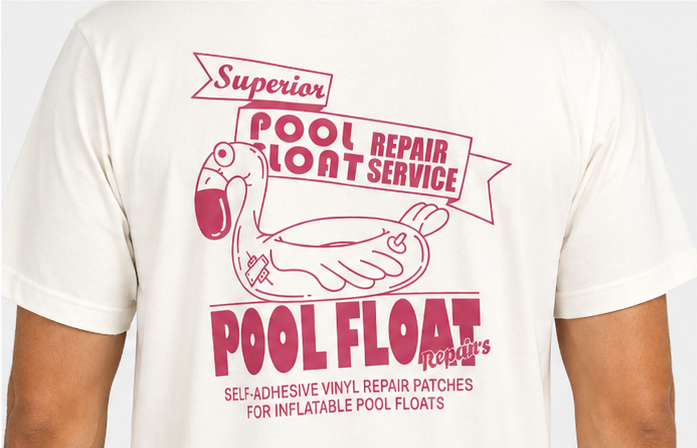 Ανδρικό T-Shirt Clever Pool Float Εκρού