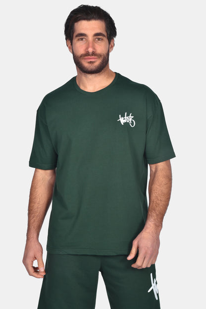 Ανδρικό Oversized T-Shirt Two Brothers Κυπαρισσί