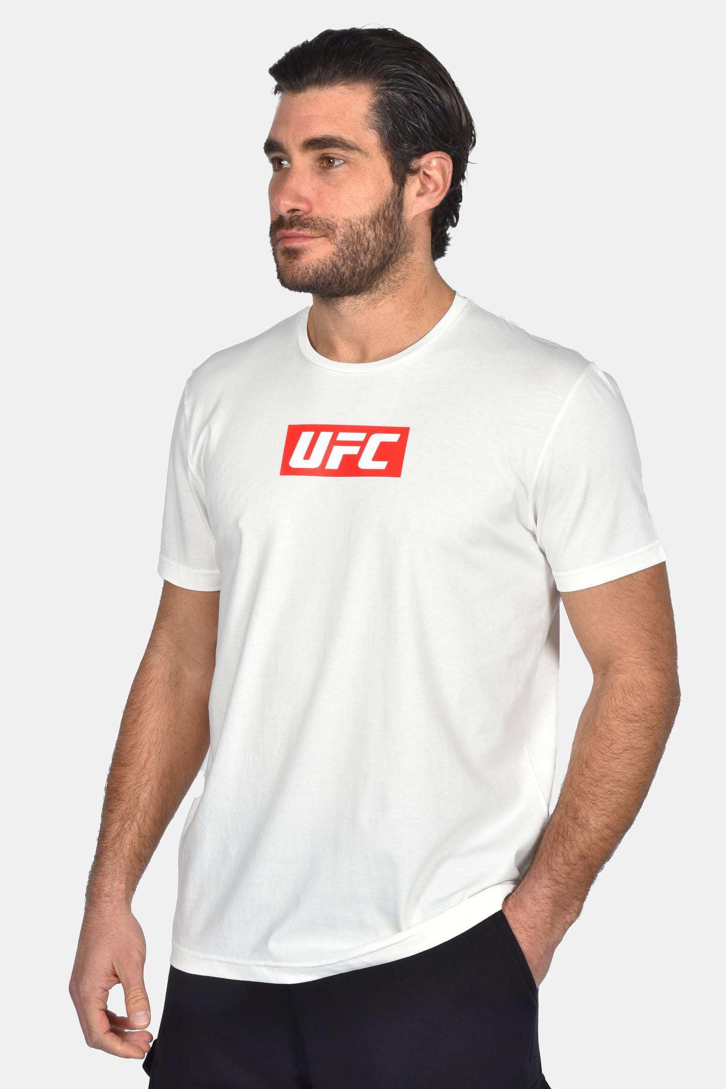 Ανδρικό T-Shirt UFC Λευκό