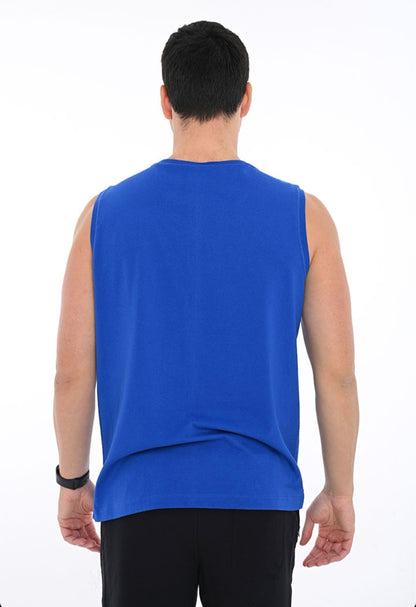 Αμάνικη Ζαπονέ Μπλούζα - Μπλε